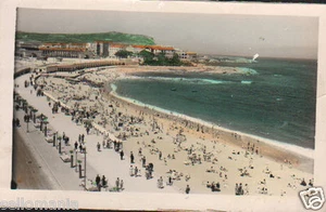 ANTIGUA POSTAL DE A CORUÑA PLAYA DE RIAZOR 1960 OLD POSTCARD POSTKARTE CC01120 - Picture 1 of 1