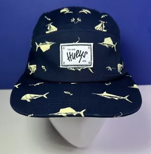 The Mad Hueys EE. UU. 5 Paneles Pez Vela Atún Estampado Completo Gráfico Correa Trasera Sombrero - Imagen 1 de 9