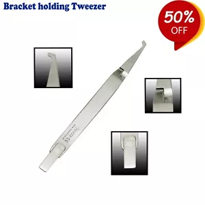 Dental Orthodontic Bracket Holding Reserve Action Tweezers Tweezers - Picture 1 of 5