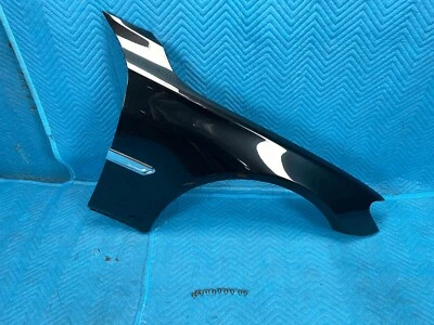 BMW 750Li 7 Series Passenger's Side Fender w/ Moulding Black:475 2009-2015 OEM Foto 1 de 4