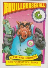 1987 ALF SERIES 1 BOUILLABASBALL SINGLE TRADING CARD #18B 