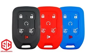 3x New KeyFob Remote Fobik Silicone Cover Fit / For Select GM Vehicles - Picture 1 of 4