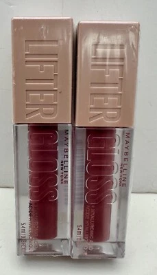 x2 MAYBELLINE LIFTER BRILLO ÁCIDO HIALURÓNICO BRILLO LABIAL 005 Pétalo 0.18floz Foto 1 de 4
