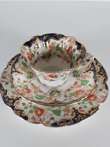 Victorian Dresden Style Duchess China England Tea Cup,Saucer & Plate - Picture 1 of 19