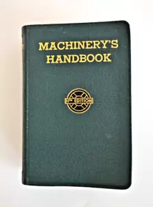 Maschinenhandbuch 11. Auflage 1942 Erik Oberg / F.D. Jones INDUSTRIEPRESSE - Bild 1 von 11