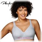 Playtex 18 Hour Ultimate Lift & Support Wire-Free Cotton Bra ,474C, Grey, 44Dd