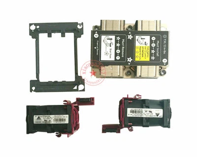 DL360 DL360p G10 Xeon CPU Kit, Heatsink 872452-001 & 2 Fans 875283-001 - Image 1 of 2