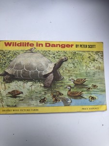 Brooke Bond Wildlife in Danger tea cards & album complete from 1963