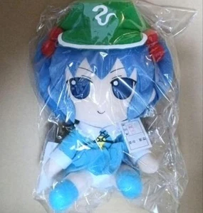 Touhou Project Nitori Kawashiro Plush Doll Fumo Fumo Series 52 & badge Expedited - Picture 1 of 2