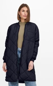 ONLY Viola Oversize Quilted Jacket in Night Sky XL= UK 20/22 Plus (ccc305) - Picture 1 of 4