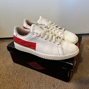 Nike Mens Air Jordan 1 Centre Court DJ2756-101 White Casual Shoes Sneakers Sz 9 - Picture 1 of 10