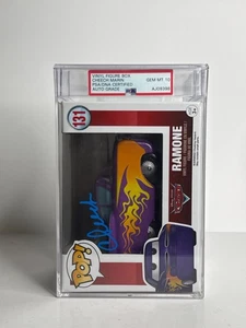 Cheech Marin Auto Firmate Funko Ramone #131 Gemma Slabbrata Mt 10 PSA AJ09398 - Foto 1 di 6