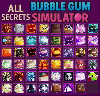 Bubble Gum Simulator Infinity Roblox BGSI EXCLUSIVES & SECRETS Online🟢
