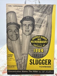 Famous Slugger Anuario Louisville Slugger Bats 1964 Carl Yastrzemski Medias Rojas - Imagen 1 de 9