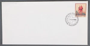 MayfairStamps Australia FDC 1981 Red Flower Melbourne First Day Stationery Cover - Picture 1 of 2