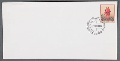 MayfairStamps Australia FDC 1981 Red Flower Melbourne First Day Stationery Cover - Image 1 of 2