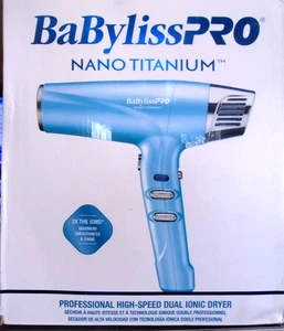 Babyliss PRO Nano Titanium Professional High-Speed Dual Ionic Hair Dryer BNT9100 - Picture 1 of 3