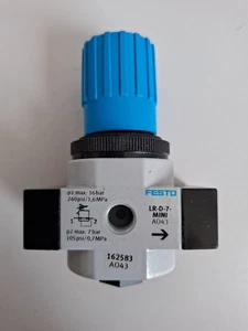 FESTO LR-1/4-D-7-MINI Druckregelventil Serie: AO43 Mat.-Nr.: 162583 - Foto 1 di 6
