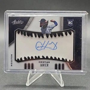 2021 Absolute Baseball Cristian Javier Auto 06/60 Baseball Rc - Picture 1 of 2