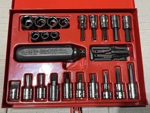 Snap-On Tools PIT2230 36 Piece 3/8 Impact Driver Set USA Snap On Impact Kit - Foto 1 di 12