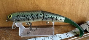 AC Plug AC Minnow Allan Cole 9 Inch Old Lure Swimbait In The Crappie Color - Picture 1 of 5