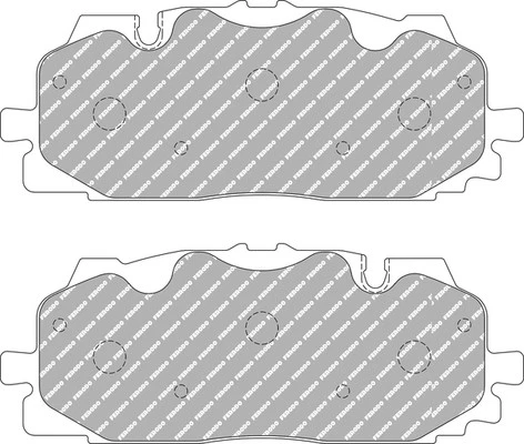 FERODO RACING BRAKE PAD SET DISC BRAKE FRONT AUDI CUPRA VW A3 A4 A4 ALLROAD A5 - Image 1 of 1