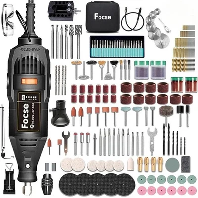 180W Power Electric Drill Engraver Rotary Tool Polishing Grinder Variable Speed - Image 1 of 4