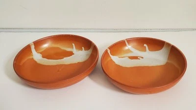 Set of Anthropologie Durang 7.5” Terracotta Stoneware Grain Cereal Bowls - Image 1 of 4