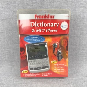 Franklin MWD-480 Merriam-Webster Wörterbuch & MP3-Player neu versiegelte Verpackung - Bild 1 von 6