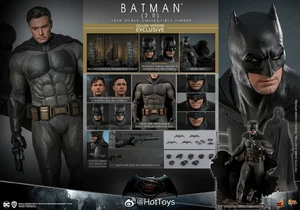 1/6 Hot Toys MMS731 MMS732 Batman VS Superman 2.0 Batman Deluxe Ver Figure STOCK - Picture 1 of 21