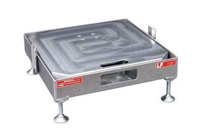 Nivelador de almohadillas a escala Longacre - 4 de altura - Aluminio - Natural - Juego de 4 Foto 1 de 3