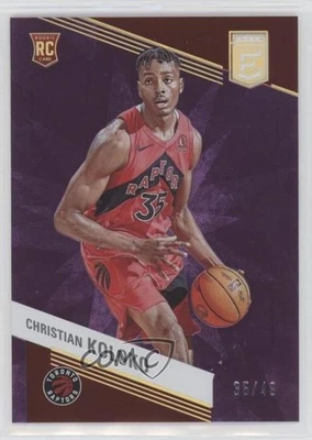 2022-23 Donruss Elite Rookies Purple /49 Christian Koloko #239 Rookie RC - Image 1 of 2
