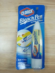 Clorox Bleach Pen Gel For Whites Dual Tipped 2010 Sealed 2 OZ NEW Old Stock - Picture 1 of 5