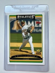 Huston Street 2006 Topps All-Star Rookie 82 Athletics + Card Saver - Picture 1 of 6