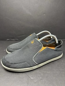 OluKai Nohea Mes Slip-On Casual Comfort Beach Loafer Mule Shoes Men's 9.5 - Picture 1 of 7