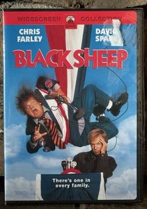 New/Sealed! Black Sheep Wide Screen 1996 DVD ~ Chris Farley David Spade - Imagen 1 de 2
