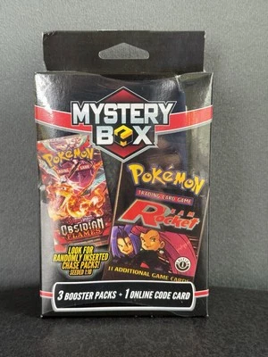 NUEVO Sellado Pokemon Team Rocket Caja Misteriosa 3 Paquetes de refuerzo (Paquete de persecución semilla) Foto 1 de 4