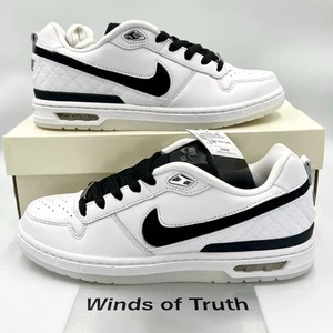 Nike SB Paul Rodriguez Zoom Air Low White and Black HQ6828-100 US 9.5 Revival - Picture 1 of 22