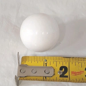 Pallino Ball Ersatz Marker für Boccia Spiel und Boule Kunststoff weiß - Bild 1 von 3