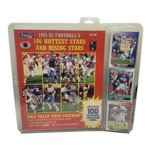 SCORE 1991-92 NFL Football's 100 Hottest & Rising Stars Trading Cards Lot Set - Picture 1 of 3