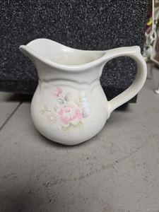 pfaltzgraff tea rose Cream Pitcher - Picture 1 of 5