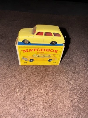 Matchbox Lesney No. Interior rojo 38 BPW Vauxhall Victor Estate con caja estilo E3 Foto 1 de 4