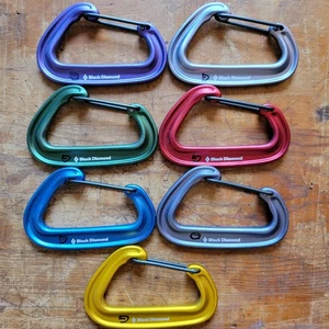 Black Diamond Miniwire Wiregate Carabiner Set - 7 Pieces - Picture 1 of 4