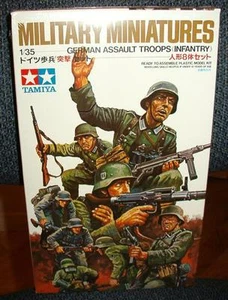 TAMIYA 1/35 TRUPPE D'ASSALTO TEDESCHE FANTERIA - Foto 1 di 1