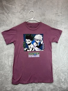 Box Lunch Hunter X Hunter Anime Shirt Adult Small Raspberry Manga - Picture 1 of 9