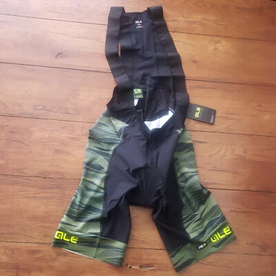 Culotte con tirantes Ale Cycling para hombre 3XL de compresión PRR verde camuflaje negro XXXL Foto 1 de 4