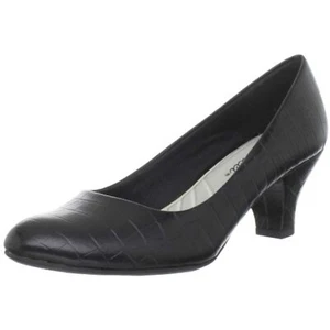 Easy Street Women's Fabulous Pump,Black Croco,11 M US - Imagen 1 de 7
