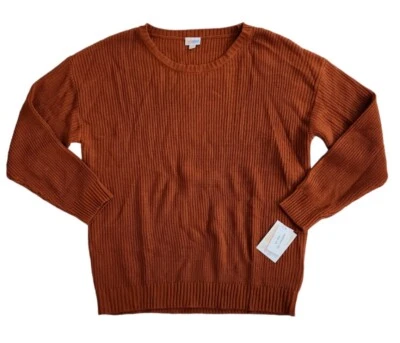 Suéter Lularoe Sólido Óxido 3XL Mariah Manga Larga Naranja Imitación Cachemira ¡NUEVO! Foto 1 de 4