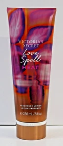 VICTORIA'S SECRET LOVE SPELL HEAT FRAGRANCE BODY LOTION 8 oz /236 ml NEW Sealed - Picture 1 of 3