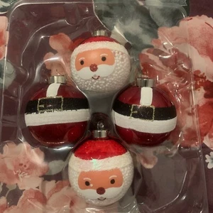 Glas Weihnachtsschmuck 4er Set - Bild 1 von 1